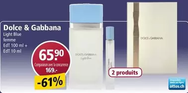 Femme - Light Blue femme EdT 100 ml + EdT 10 ml