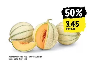 Melonen Charentais Baby