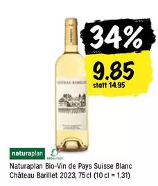 Bio-Vin de Pays Suisse Blanc