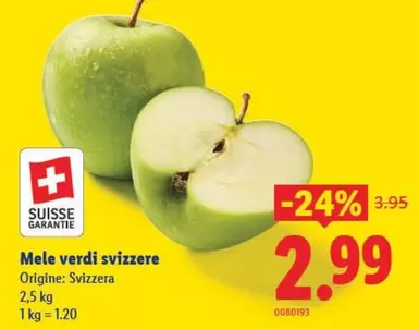 Mele verdi svizzere