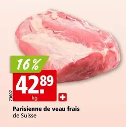 Parisienne de veau frais