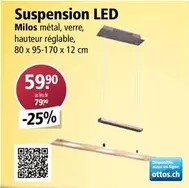 Suspension LED Milos