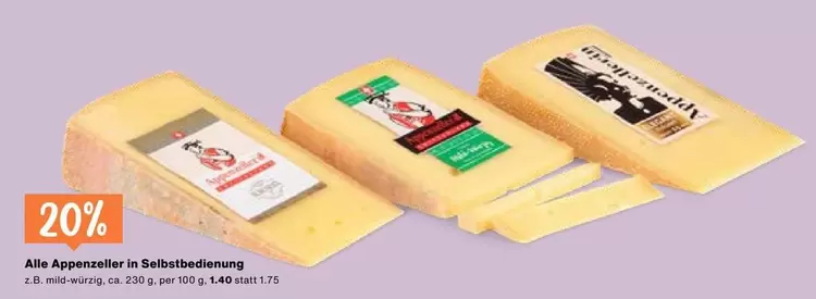 Appenzeller in Selbstbedienung