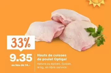Hauts de cuisses de poulet