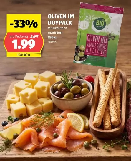 Oliven Mix / Oliven im Doypack