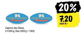 Caprice des Dieux, 2x 200 g, Duo (100 g = 180)