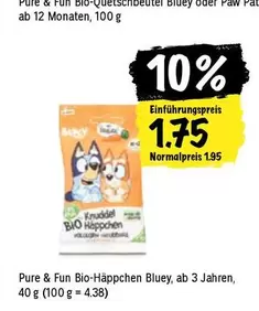 Bio-Häppchen Bluey