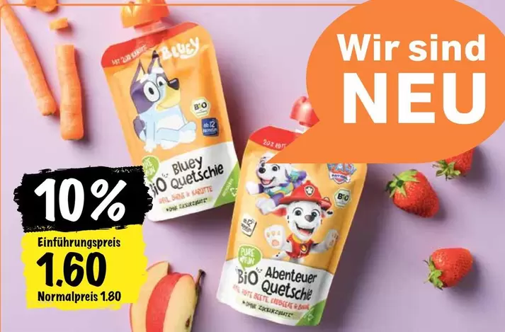Abenteuer Quetschie / Bluey Quetschie