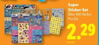 Super Sticker-Set Über 500 Sticker Pro Set
