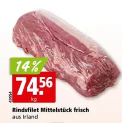 Rindsfilet Mittelstück frisch