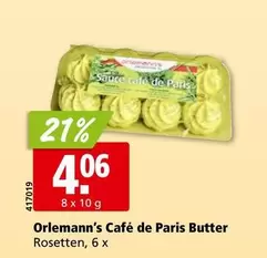 Café de Paris Butter Rosetten