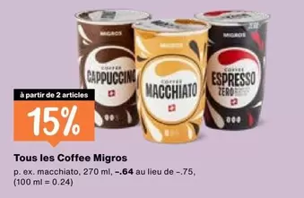 Coffee Migros
