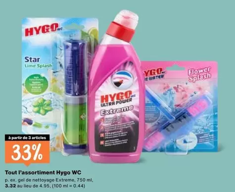 Lime - Assortiment Hygo WC