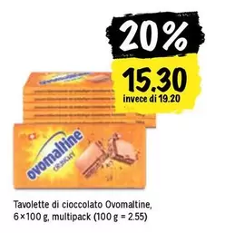 Ovomaltine - Tavolette di cioccolato