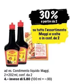 Condimento liquido