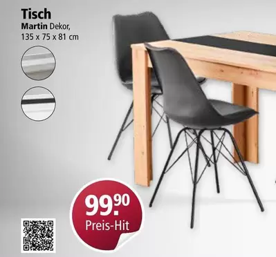 Tisch Martin Dekor