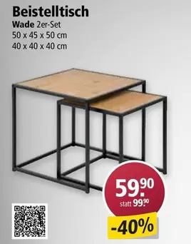 Beistelltisch Wade 2er-Set