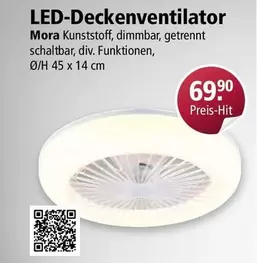 LED-Deckenventilator