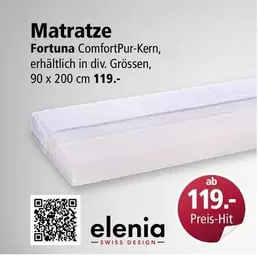 Matratze Fortuna ComfortPur-Kern