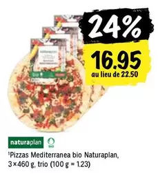 Pizzas Mediterranea bio