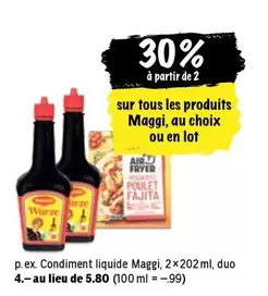 Condiment liquide