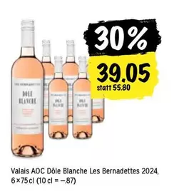 Valais AOC Dôle Blanche Les Bernadettes 2024