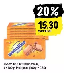 Ovomaltine - Tafel schokolade