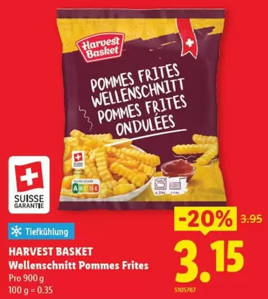 Wellen-Schnitt Pommes Frites