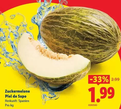 Zuckermelone Piel de Sapo