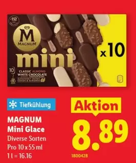 Magnum - Mini Glace Diverse Sorten Pro 10 x 55 ml
