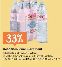 Evian - Gesamtes  Sortiment