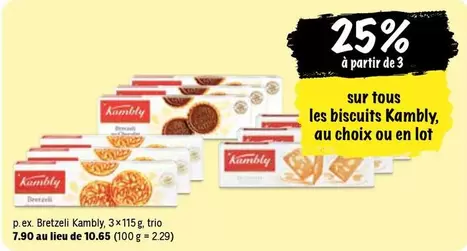 Bretzeli, biscuits