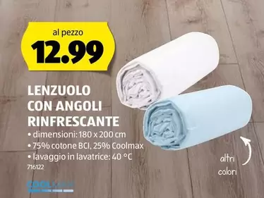 LENZUOLO CON ANGOLI