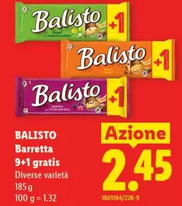 Balisto Barretta 9+1 gratis