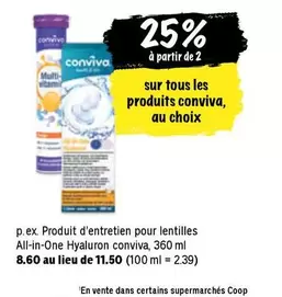 Produit d'entretien pour lentilles All-in-One Hyaluron