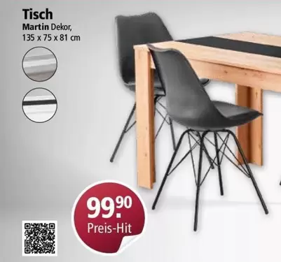 Tisch Martin Dekor