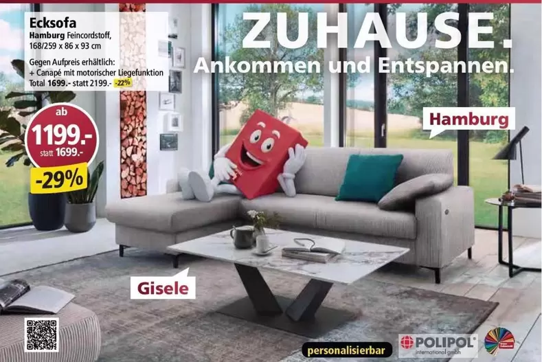 Ecksofa Hamburg