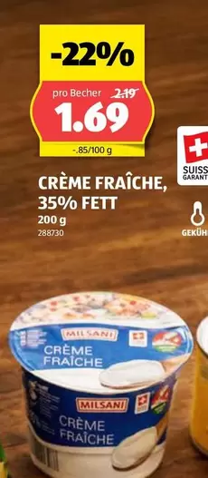 CRÈME FRAÎCHE, 35% FATT