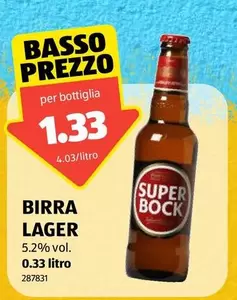 BIRRA LAGER 287831