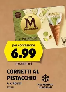 Magnum - CORNETTI AL PISTACCHIO 743311