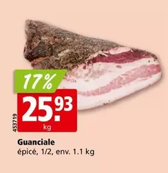 Guanciale épicé