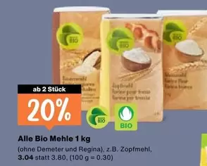 Alle Bio Mehle 1 kg