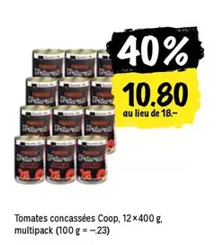 Tomates concassées
