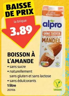 BOISSON À L'AMANDE
