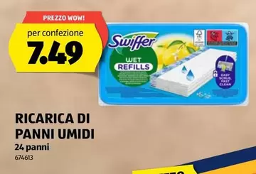 Swiffer - Ricarica di panni umidi
