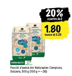 Fiocchi d'avena Campiuns