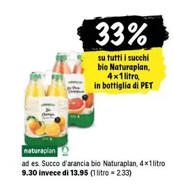 Succo d'arancia bio