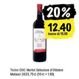 Merlot Selezione d'Ottobre