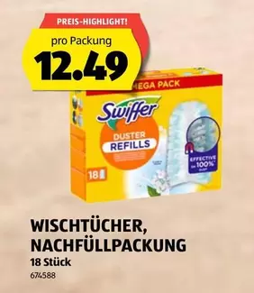 Swiffer - WISCHT
UCHER, NACHF
LLPACKUNG 18 St
ck