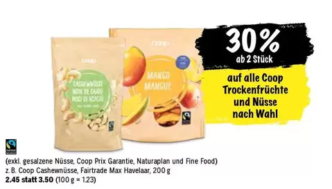 Wahl - Coop Trockenfrüchte und Nüsse